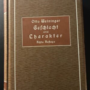 Weininger, Otto 1906