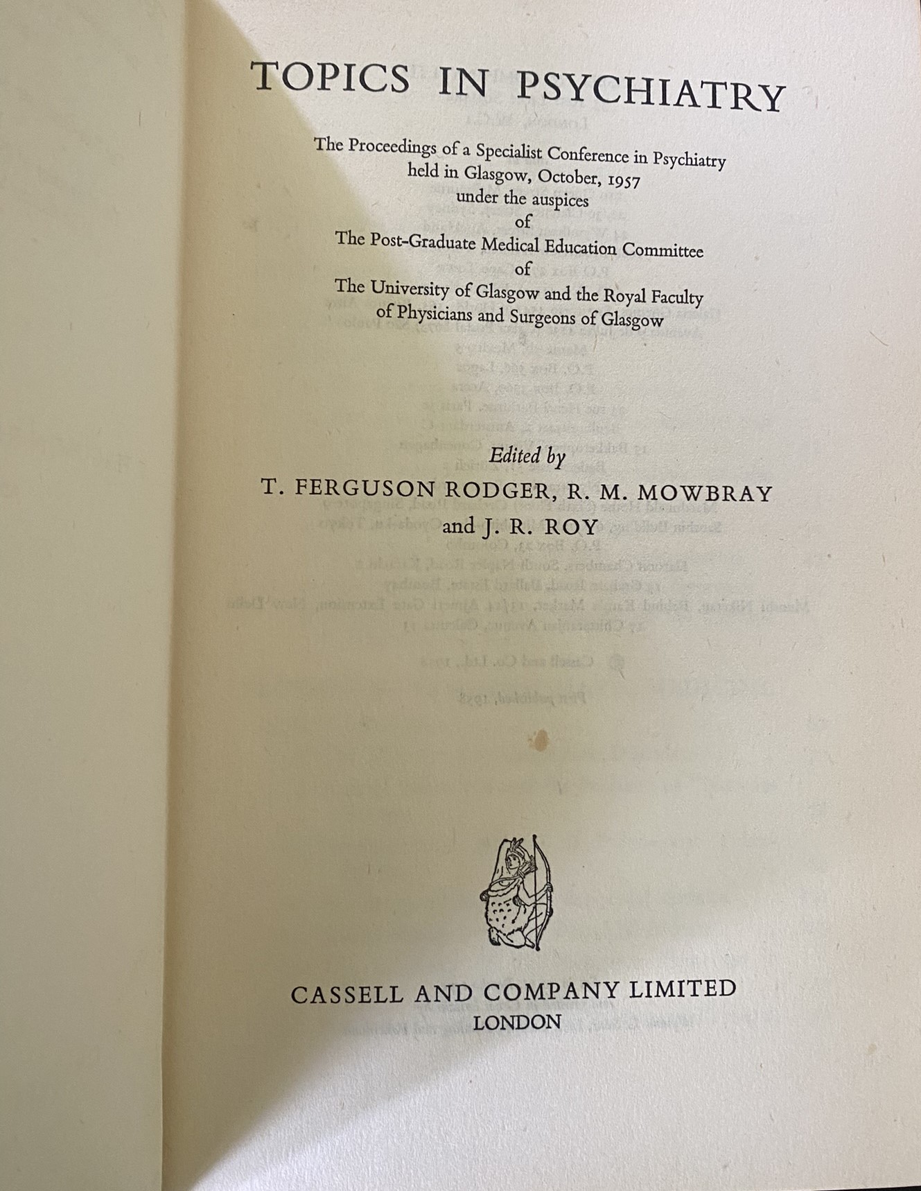 Ferguson, TR, Mowbray, RM. & Roy, JR. 1958 - Image 3