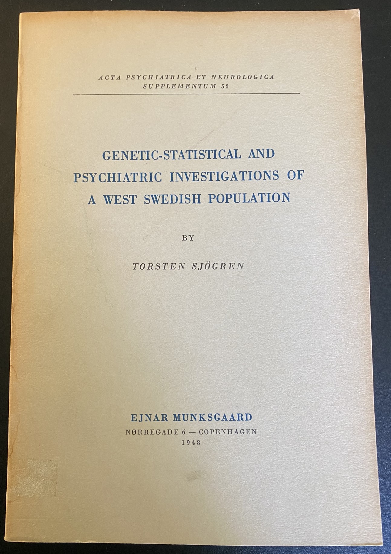 Sjögren, T. (1932, 1948, 1949, 1957, 1960) Bundle - Image 5